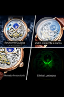 Relógio OLEVS Skeleton Automático