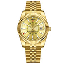 Relógio NIBOSI Rose Gold Marrom