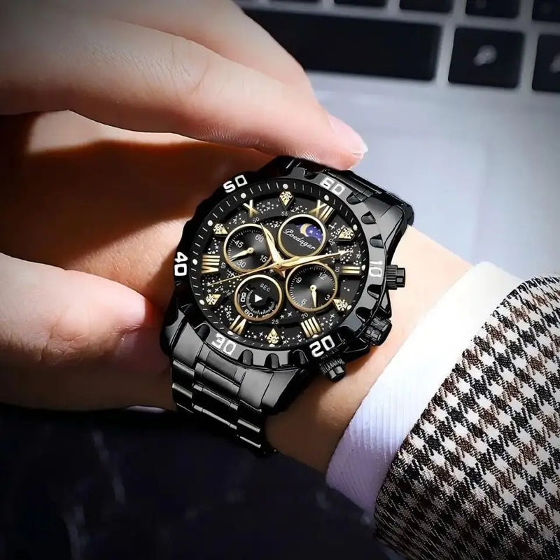 Relógio POEDAGAR Cronógrafo de Luxo