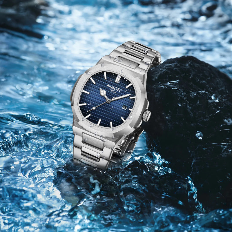 Relógio Masculino NIBOSI 1985 de Luxo