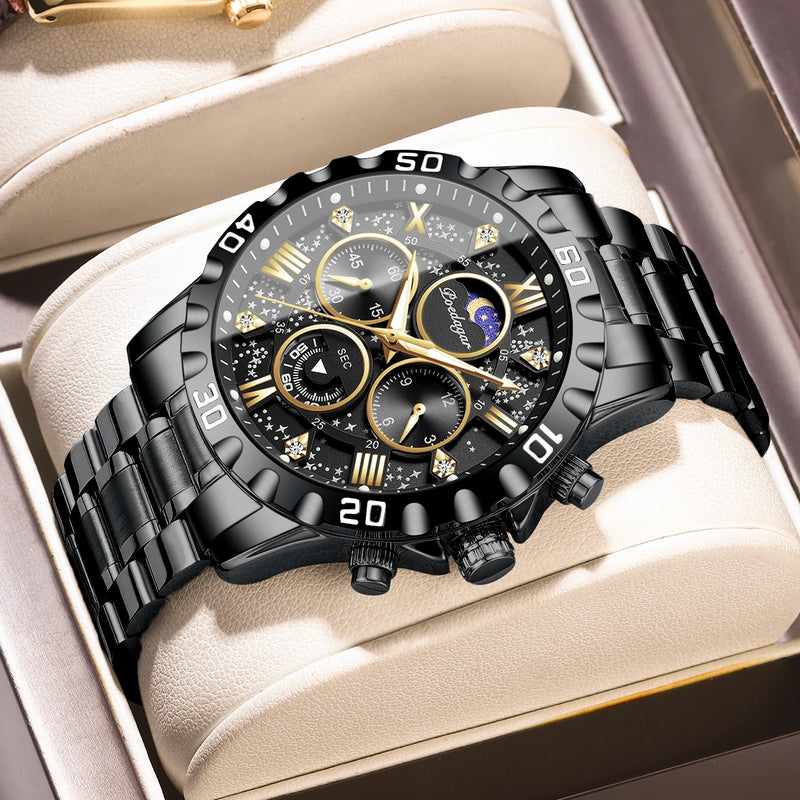 Relógio POEDAGAR Cronógrafo de Luxo