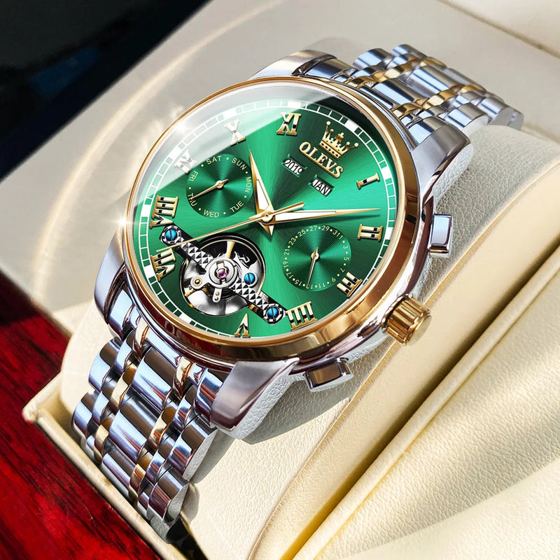 Relógio OLEVS Automático Luxo